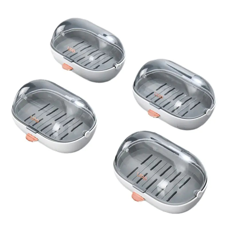 Wall-Mounted Suction Soap Dish – Drainage Design