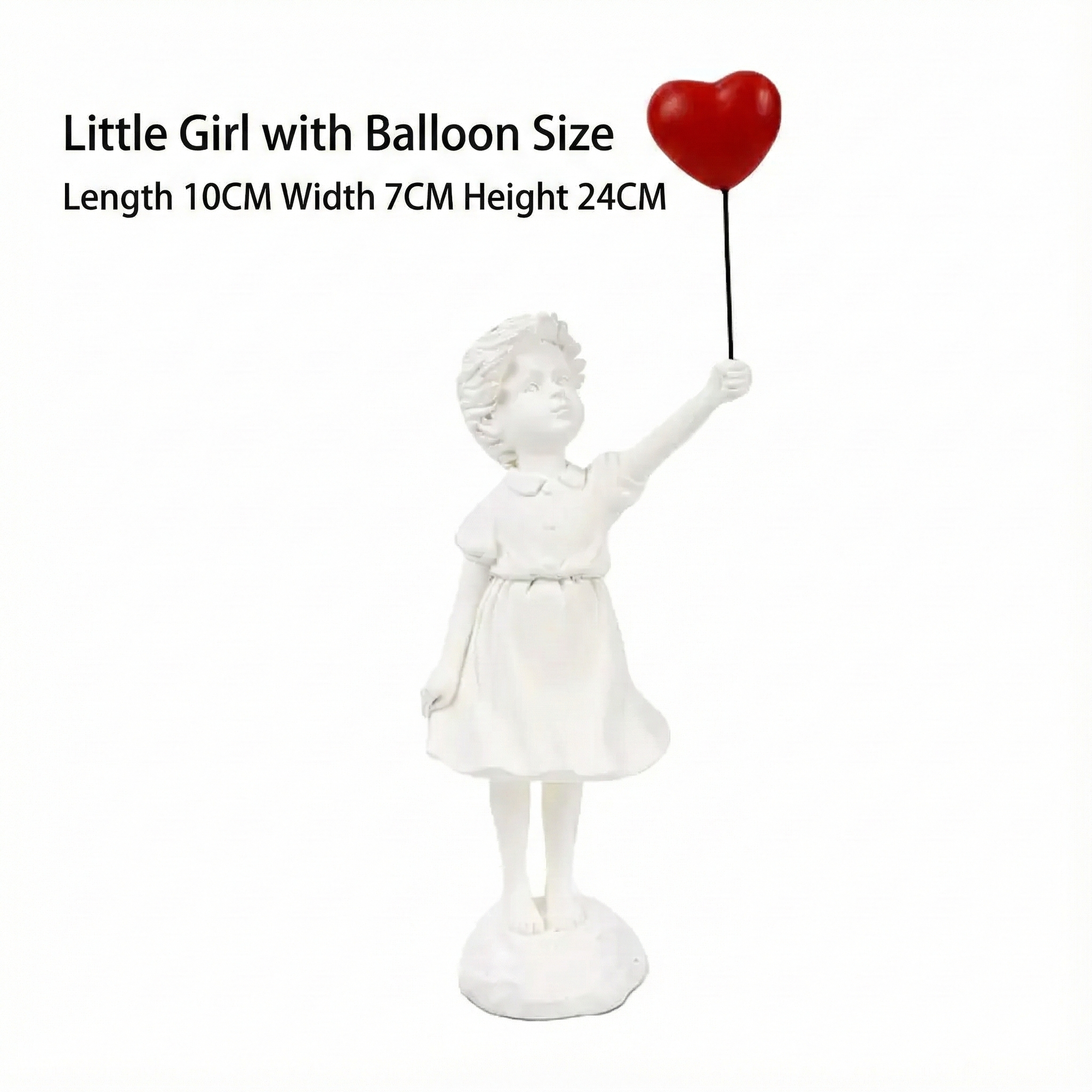 Banksy Balloon Girl Resin Statue – Home & Office Decor