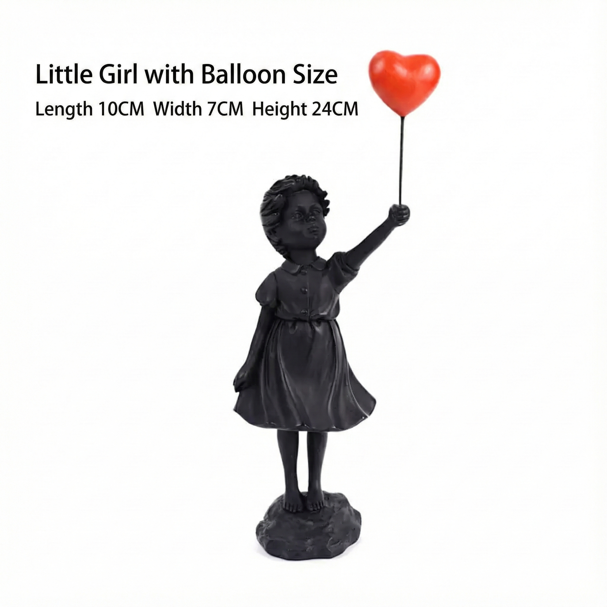 Banksy Balloon Girl Resin Statue – Home & Office Decor