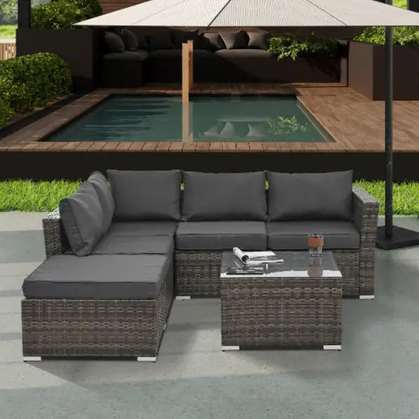 Outdoor-wicker-4-piece-set
