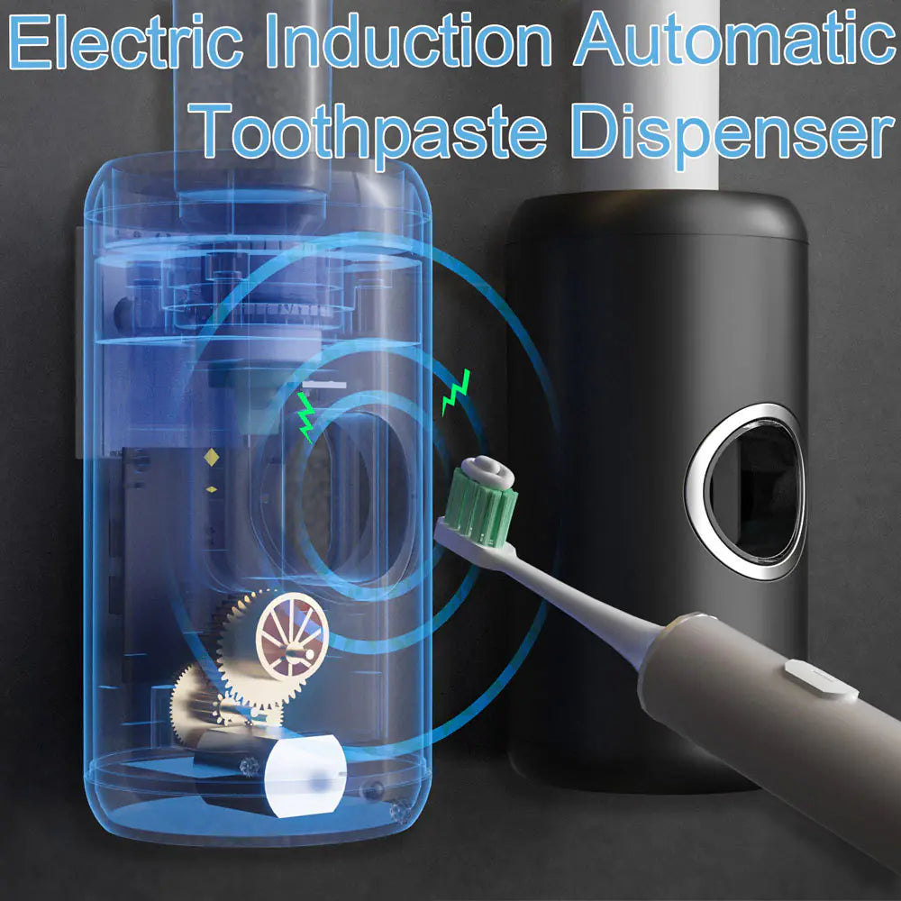 Automatic Electric Toothpaste Dispenser – Wall Mounted & Hands-Free