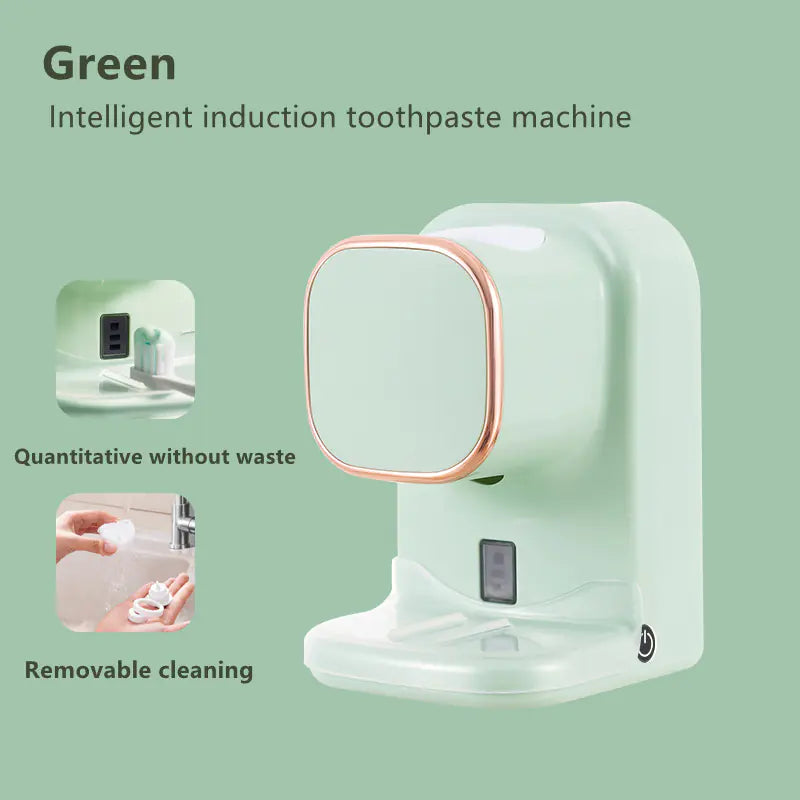 Automatic Electric Toothpaste Dispenser – Wall Mounted & Hands-Free