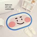 Cute Diatom Anti-Skid Mat