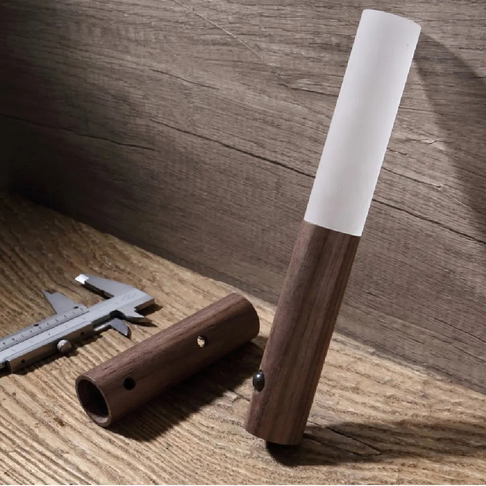 LED Wooden Sensor Night Light – Motion Sconce 3 Colors