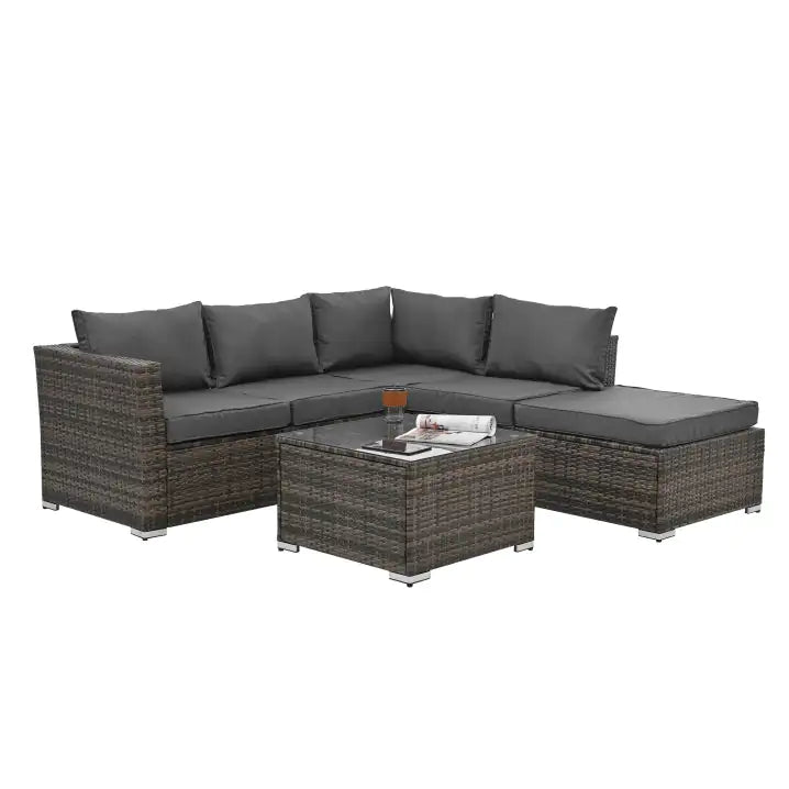 Outdoor-wicker-4-piece-set