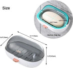 Wall-Mounted Suction Soap Dish – Drainage Design