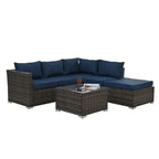 4-Piece Outdoor Wicker Set